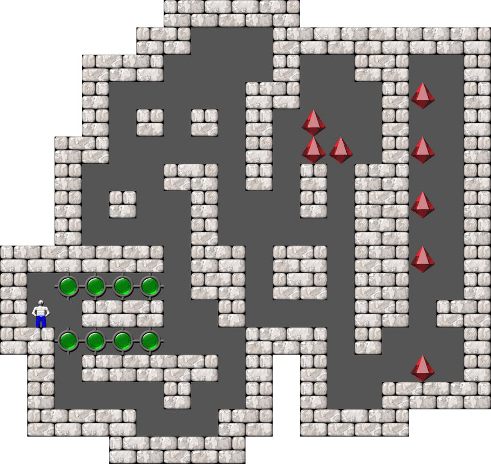 Sokoban Alberto Garcia Arranged level 65